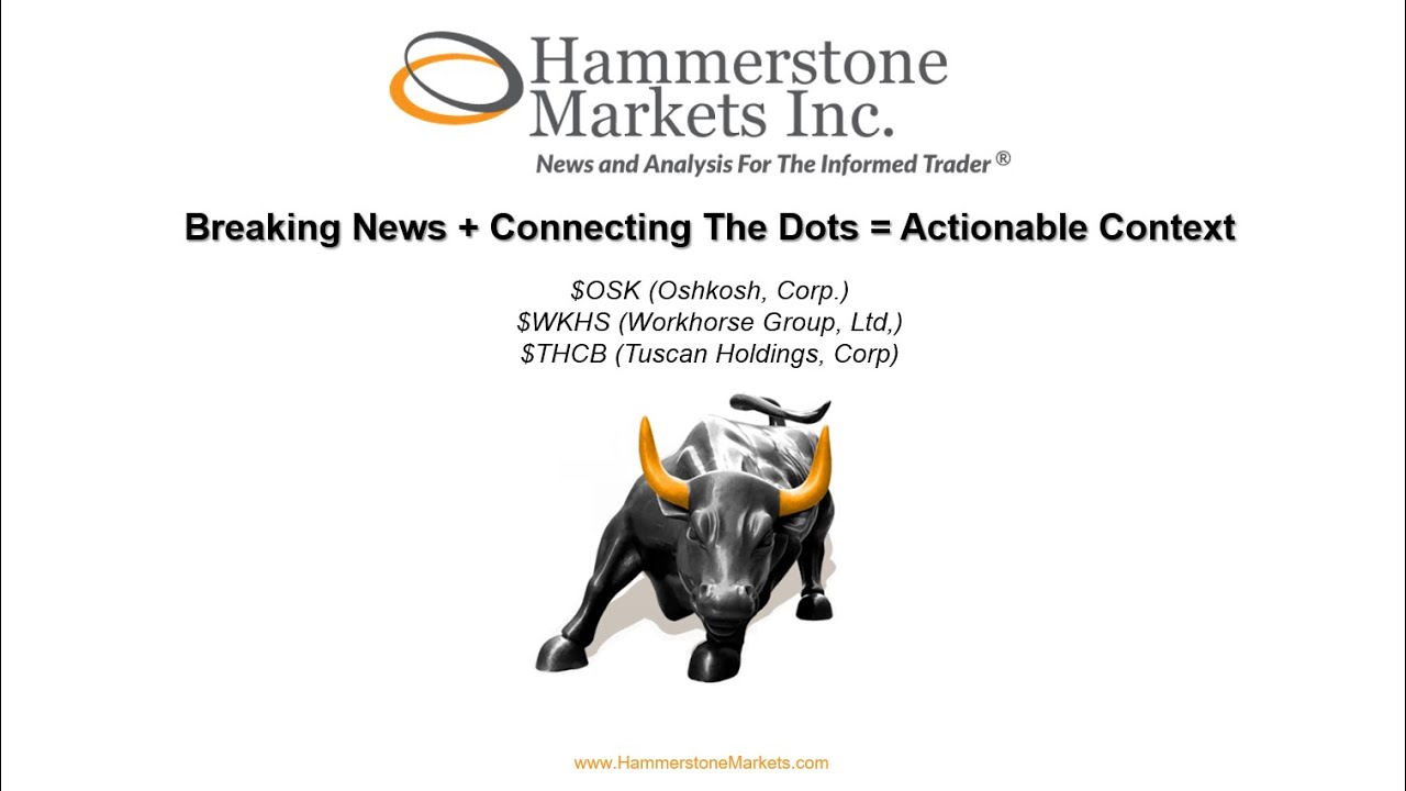 OSK WKHS THCB Case Study Hammerstone Markets YouTube