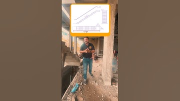 || सीढ़ी (STAIR) का नाप कैसे निकाले || 📚👷‍♂️ #viralvideo #civilengineer #shorts
