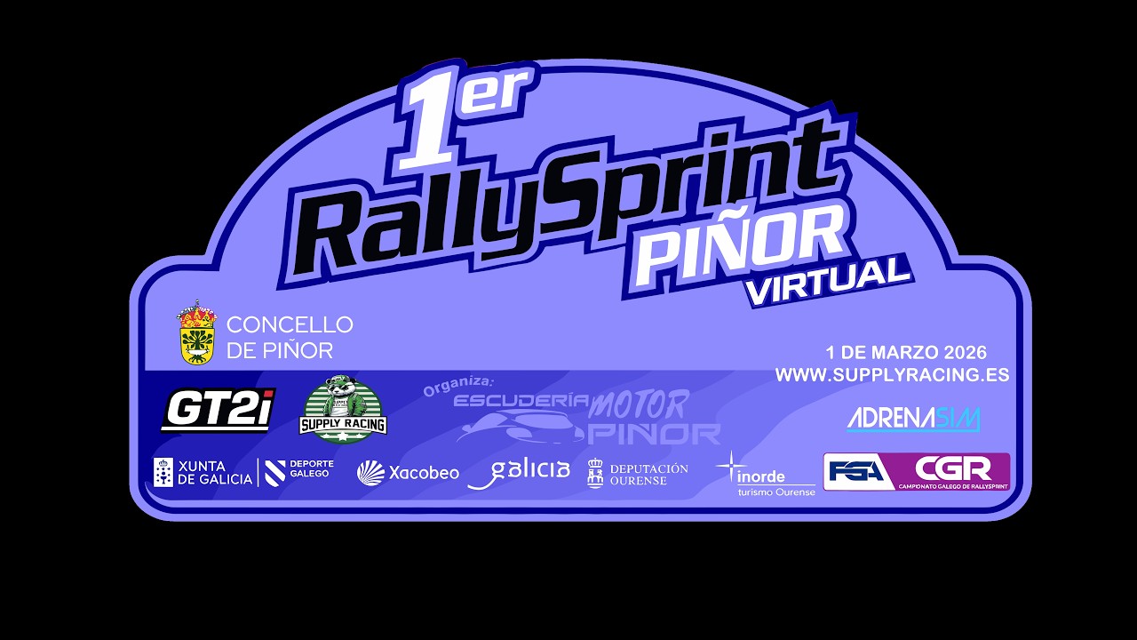 Rallysprint de Piñor Virtual Sesion 2 // Campionato Galego de Rallysprint Virtual 2026