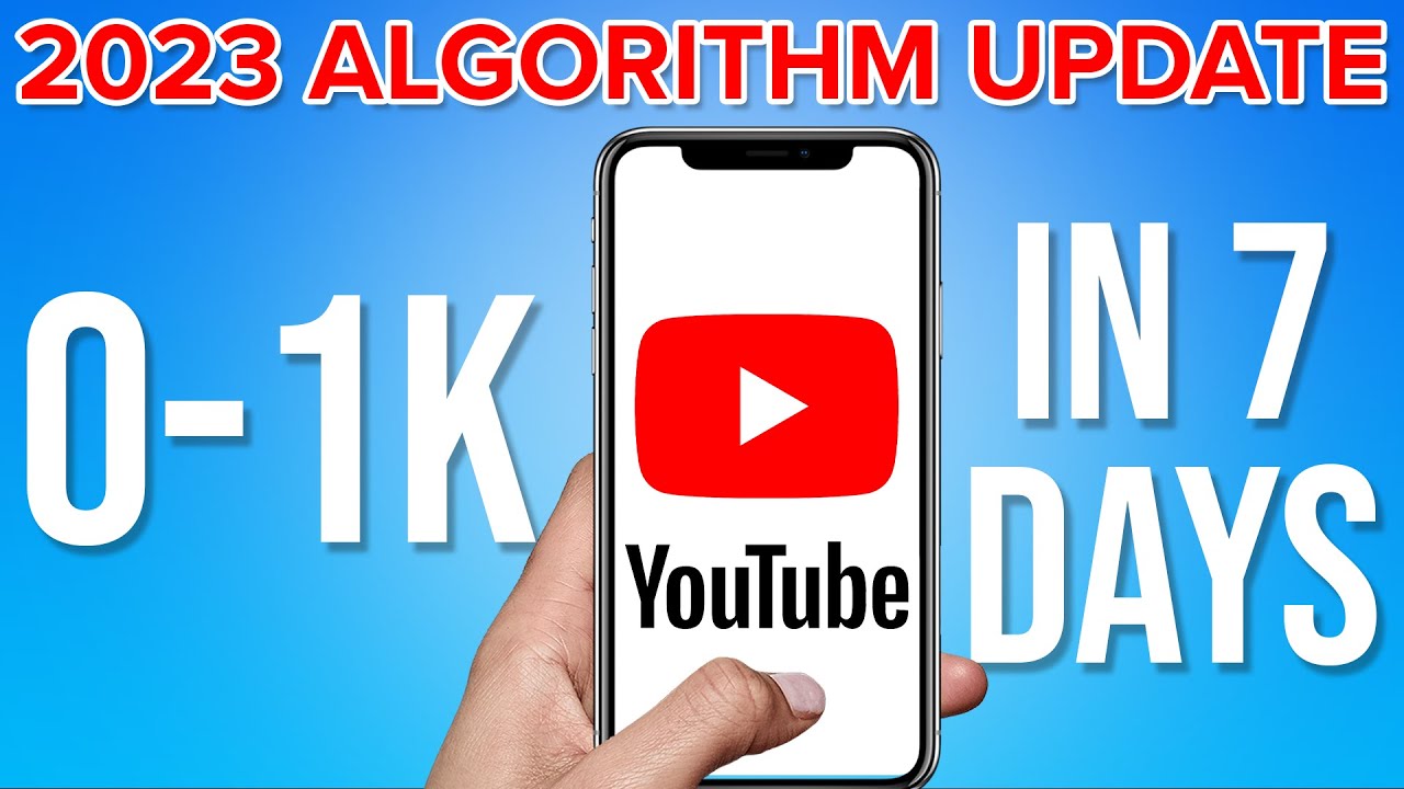 0-1K Subscribers on YouTube in ONLY 7 Days (How To Grow FAST on YouTube ...