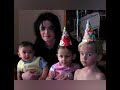 Michael Jackson With His Childrens