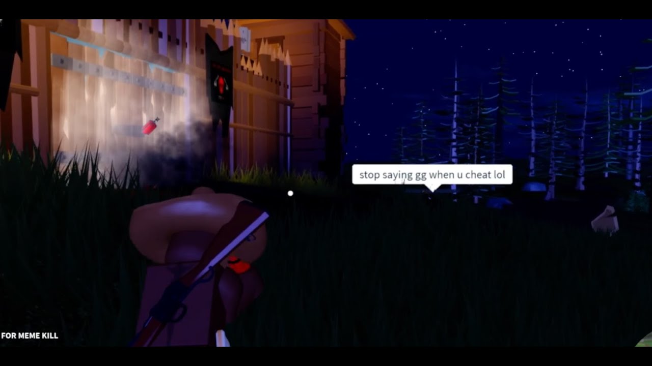 Bullet Penetration / Wall Bang edit The Wild West Roblox - YouTube