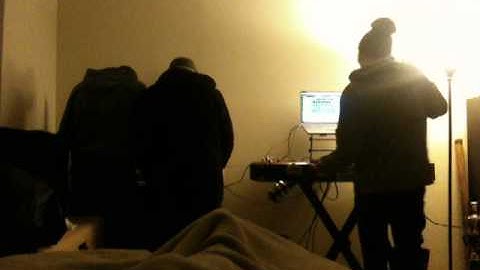 LIVE freestyle jam - FUTURE BEATS - ( Ableton + mini kaoss+acoustic+vocal)