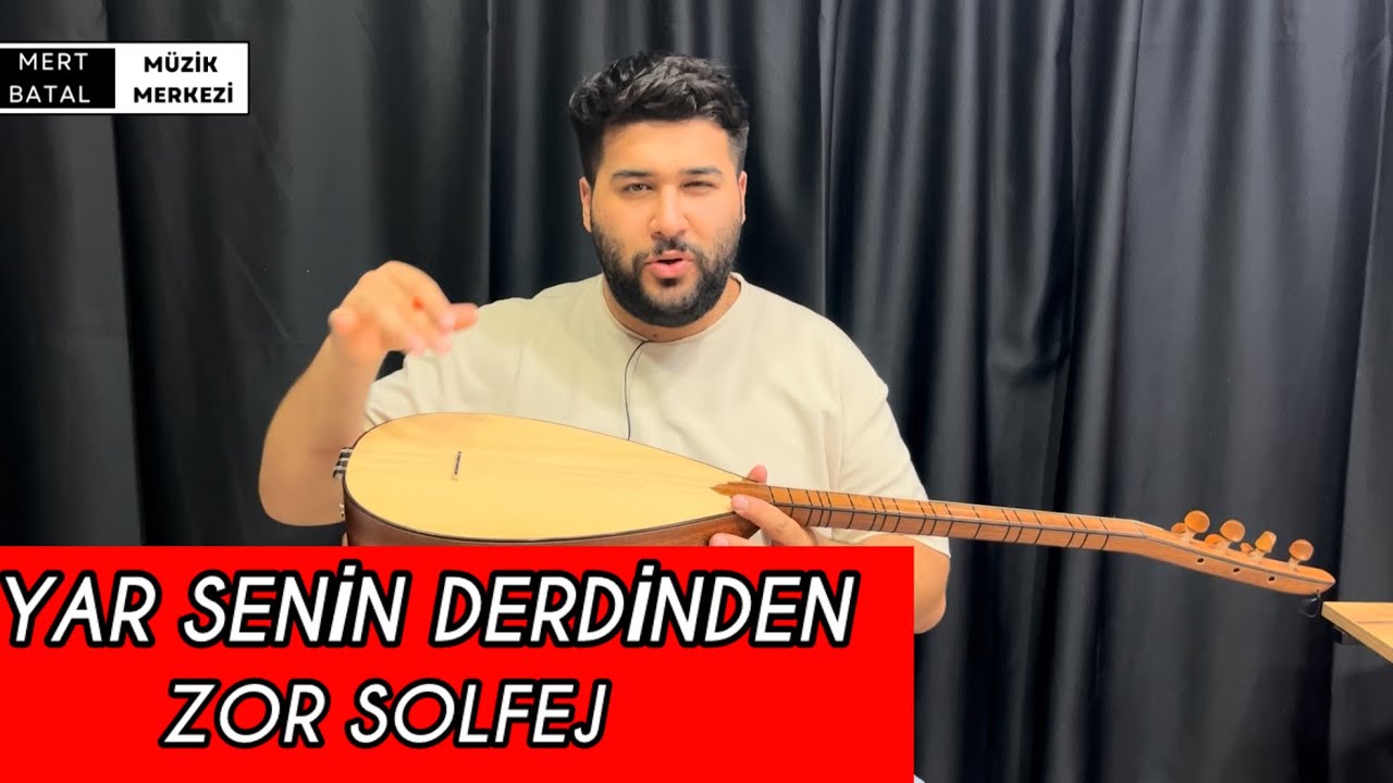 Yar Senin Derdinden - Zor Solfej - Profesyonel Süslemelerle