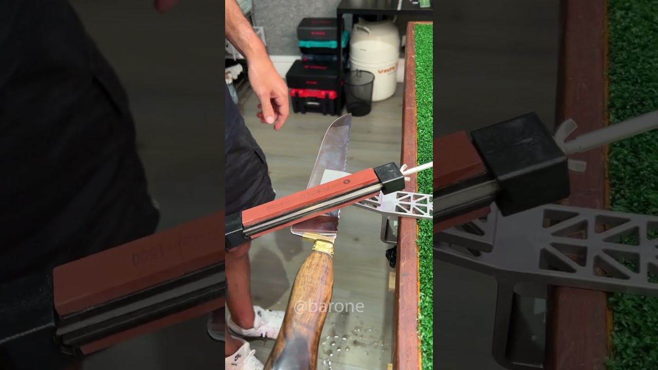 Comprei o melhor afiador de faca do mundo! 😲🔪