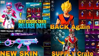 ✅ Next classic Crate BGMI | Next Supply Crate BGMI | Upcoming Gun Skins BGMI | Dragon Ball Back BGMI