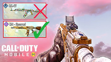 IS M4 REALLY BETTER THAN AK47 ?? | COD MOBILE SEASON 6 | SOLO VS SQUAD