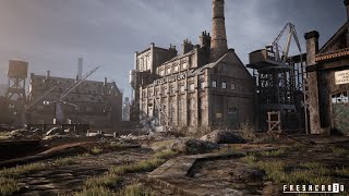 UE4 Level Design - Industrial City & Shipyard