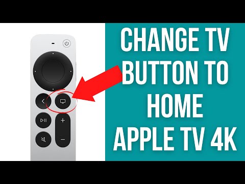How To Set TV Button To 'Home' - Apple TV 4K