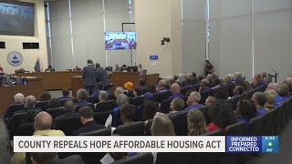 Hillsborough County commissioners vote to repeal HOPE Affordable Housing Act
