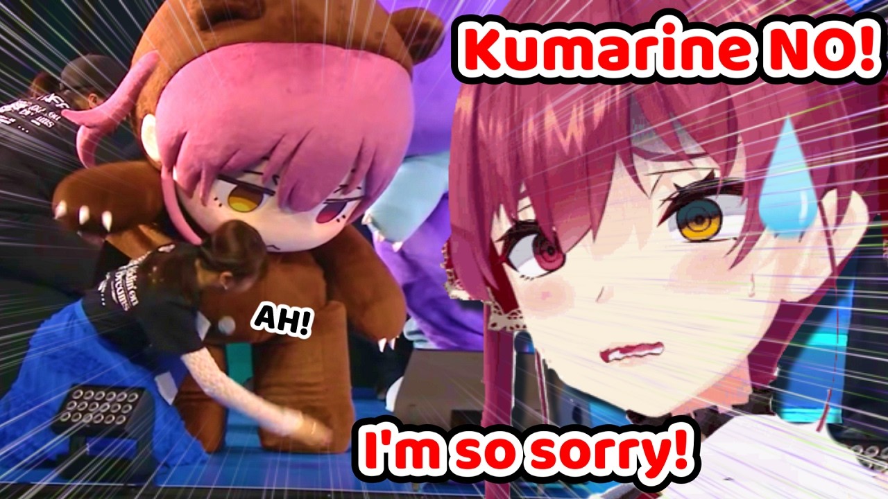 KuMarine went Rogue and Attacking Fans and MC at Hololive Expo!