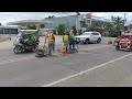 Roxas, Isabela - Installing Road safety lamps