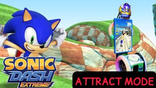Sonic Dash Extreme Attract Mode