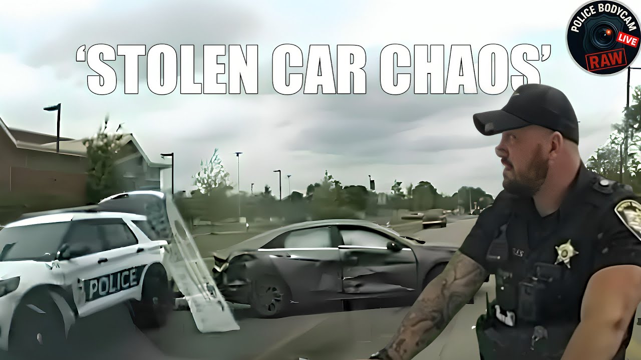 Teens Lead Police on Dangerous Chase in Stolen Cars - YouTube
