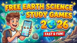 FREE Earth Science Study Games 2026 🌍🪨 Explore BJU Concepts Fast & Fun! 🎮✨