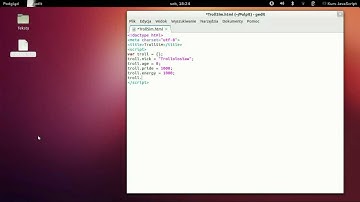Kurs JavaScript: [Troll] Pierwszy obiekt