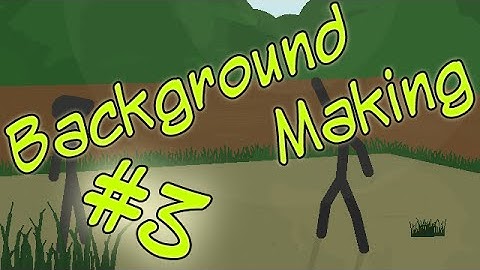 ✎ Background Making #3 - TIME LAPSE - Pivot Stickfigure Animator