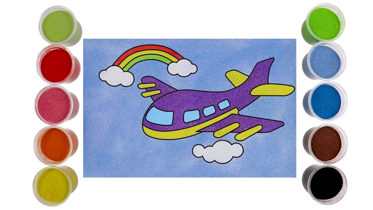 Sand Painting for Kids Colorful Plain Sand Painting How to Color a