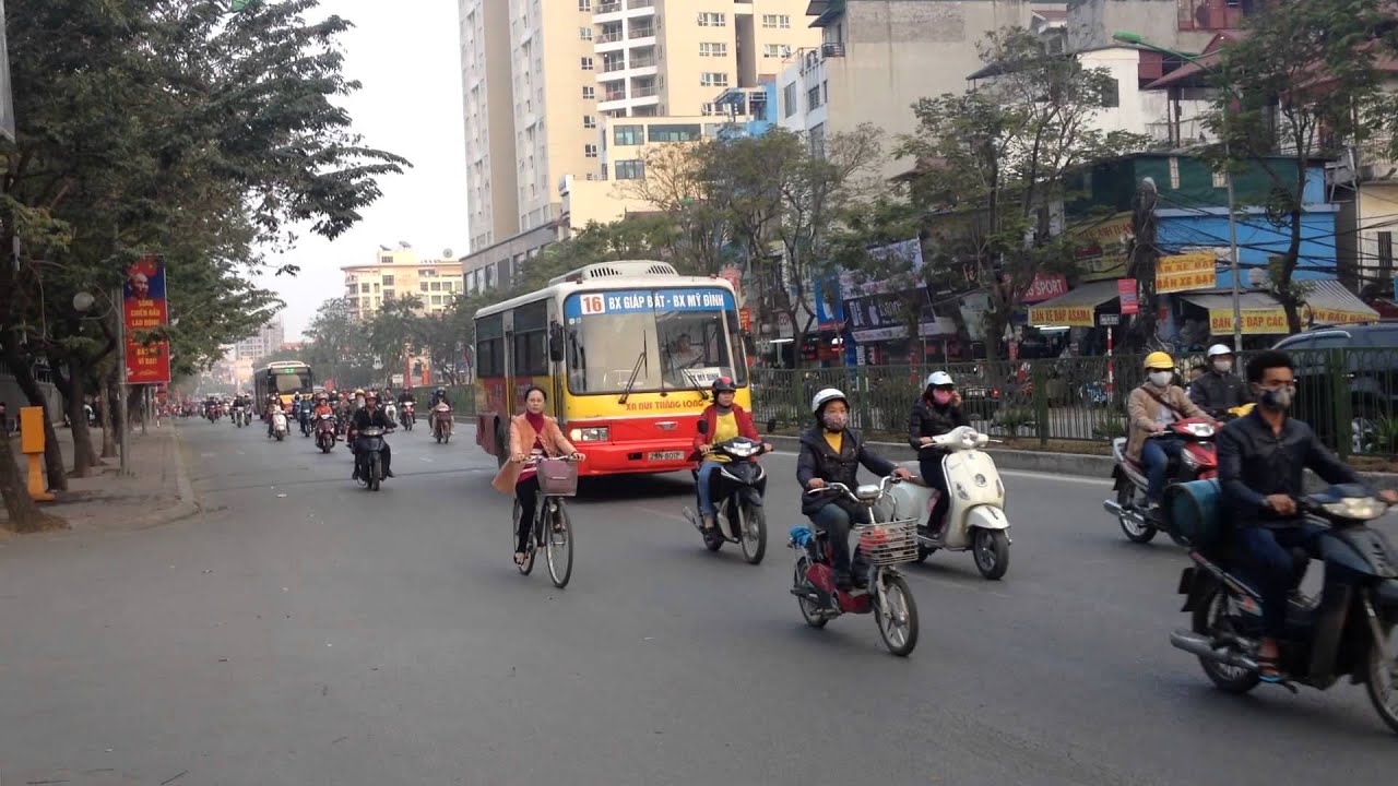 The Crowed Streets of Hanoi - YouTube