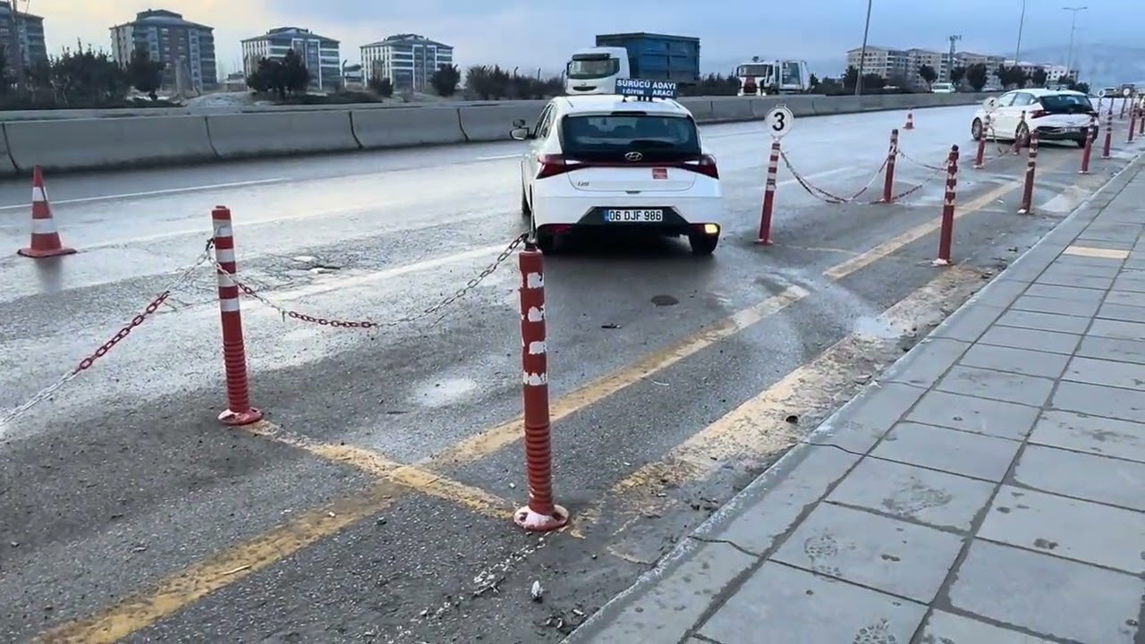 Yılın son sınavı Paralel park Ekin e Başarılar 