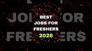 Bina Experience Ke Bhi Milegi Job 😱 | Best Jobs For Freshers 2026 #shorts #jobs2026