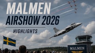 Malmen Airshow 2026 Highlights 4K | 100th year anniversary airshow | Linköping | Flydagarna