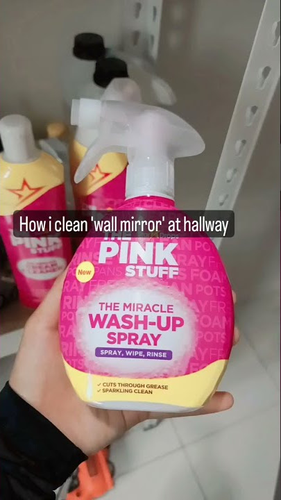 THE PINK STUFF - The Miracle Wash-Up Spray – The Pink Stuff