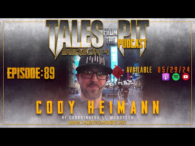 Cody Heimann RF Coordinator | From The Pit Podcast EP89 Cody Heimann class=