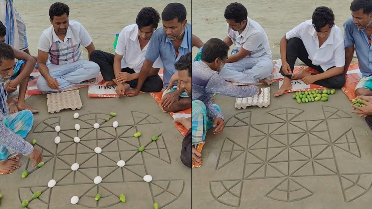 Live Village Board Game Battle | Traditional Rural Gaming Fun