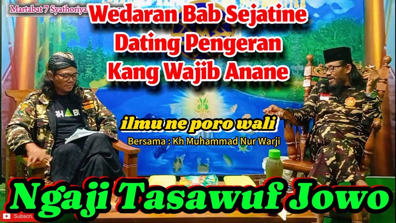 KH. Muhammad Nur Warji ( BAB HAQIQATI WAJIBIL MAUJUUDI ) #ngajitasawufjowo