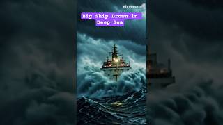 "Massive Ship Vanishes in Sea Funnel 🌊 | Shocking Ocean Phenomenon!" #shorts #cruise #ocean #sea