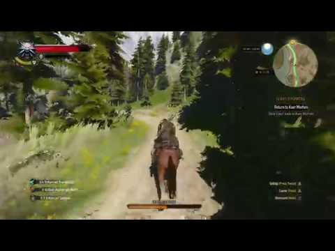 The Witcher 3 - Secret galloping technique for Roach