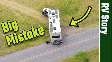 Schade door boondocking! De moeite waard? (RV Travel Full Time) 4K