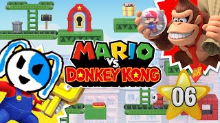 Monde 6 : Sommet Verglacé  Mario VS Donkey Kong Let's Play FR #06