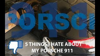 5 things I HATE about my Porsche 911 997