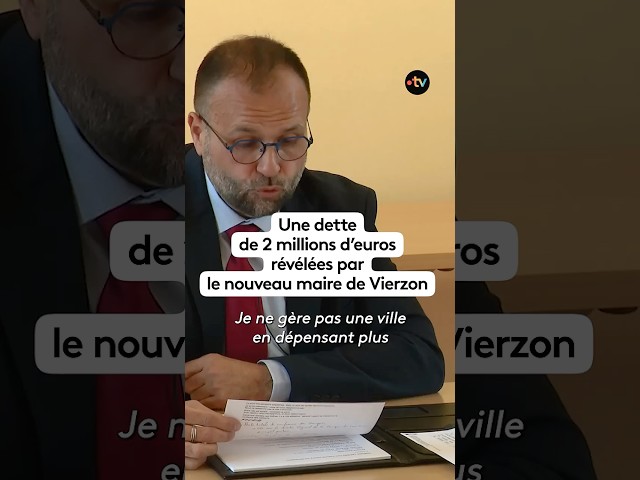 Vierzon : le nouveau maire dénonce une dette cachée de 2M€