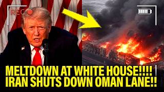 Trump SURFACES and PANICS as IRAN STRIKES SHIP!!