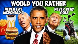 US Presidents Play Would You Rather