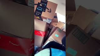 Holiday gift delivery 🚚 #amazonflex #christmas #gifts come deliver packages with us