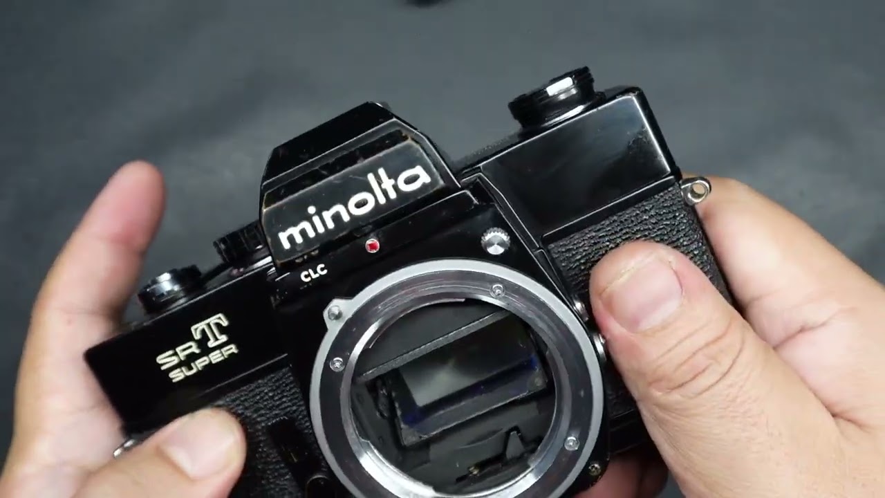 Minolta SRT Super - YouTube