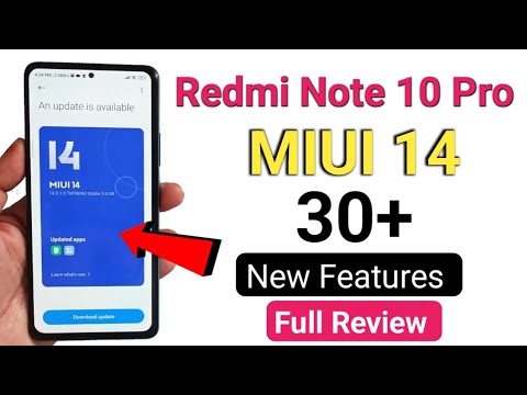 Redmi note 10 pro MIUI 14.0.1.0 android 13 full review 2023 - YouTube
