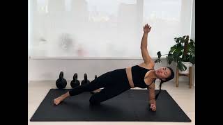 Modified Side Plank Reach