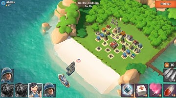Boom Beach Gameplay Walkthrough - Attack Strategy for Android/IOS