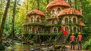 Restoring a Giant Abandoned Mushroom House Hidden in the Forest