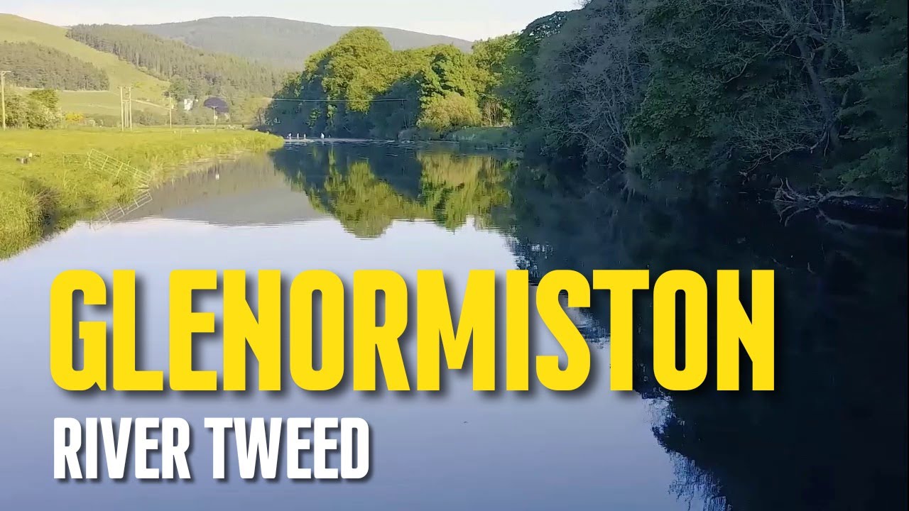 Salmon Fly Fishing Glenormiston River Tweed November 2022 YouTube