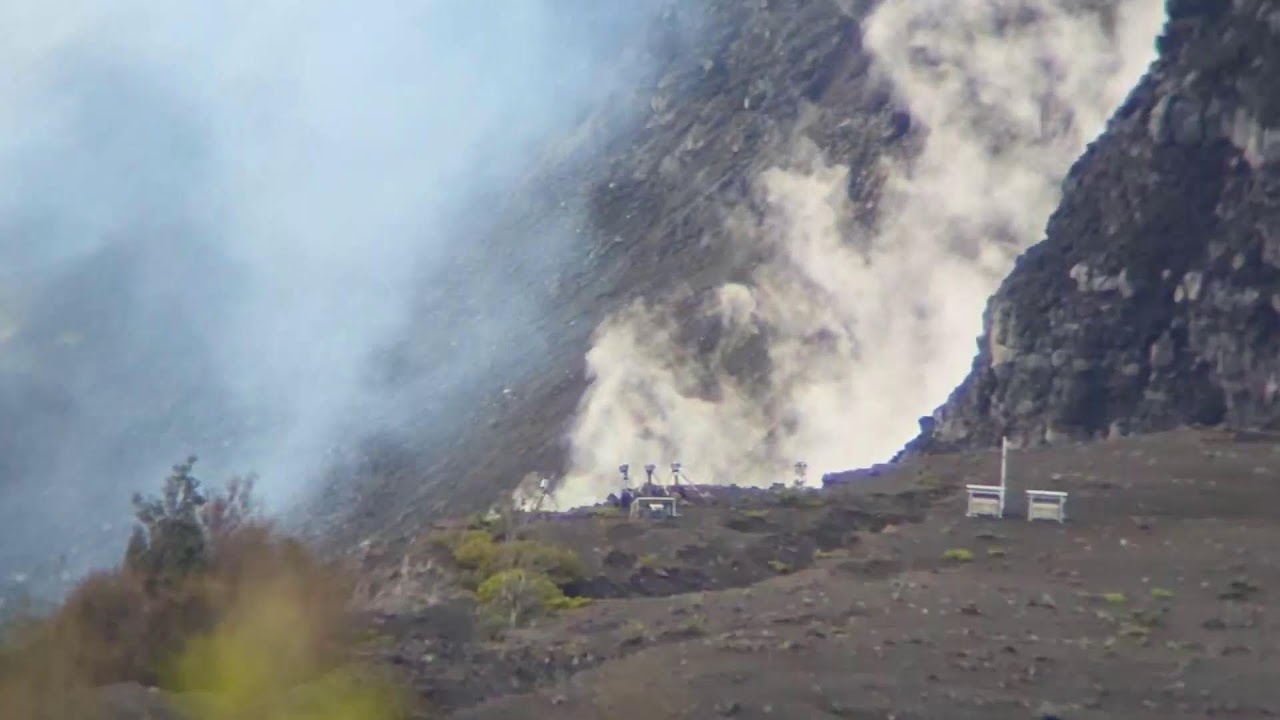 Live Kilauea Volcano. January 3, 2026