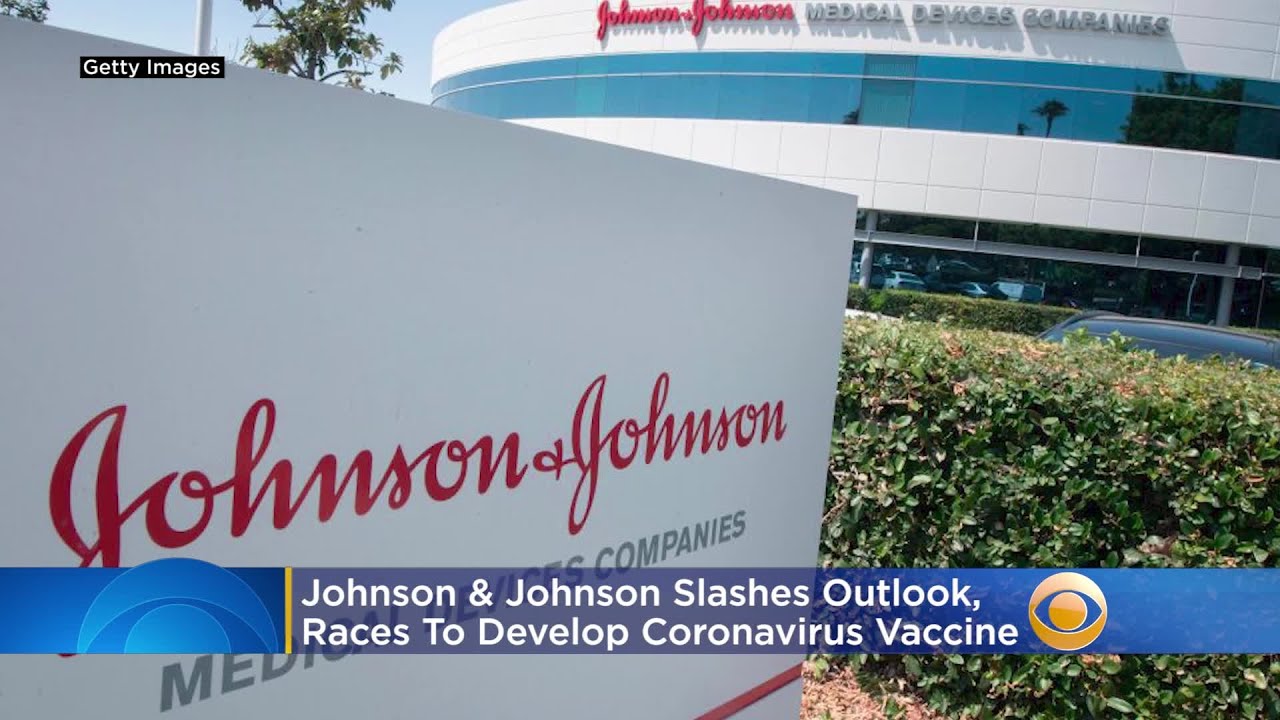 Johnson & Johnson Slashes Outlook, Races To Develop Coronavirus Vaccine - YouTube