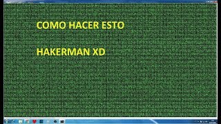 Como Ser Hacker - como parecer ser hacker trucos muy simples