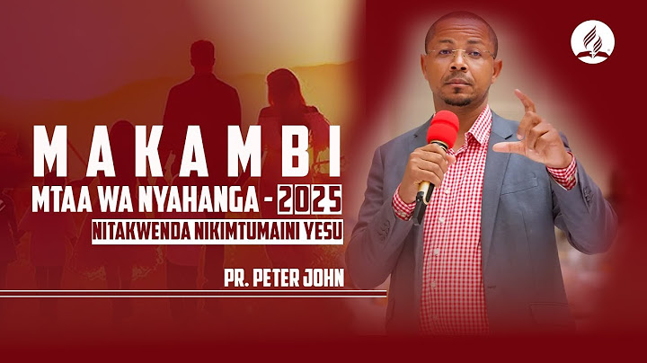 🔴#LIVE:MAKAMBI MTAA WA NYAHANGA 2025 || MCH PETER JOHN | SIKU 5