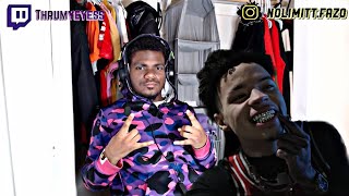 Lil mosey reaction to flu game | went crazyyy🤯 @nolimittfazo